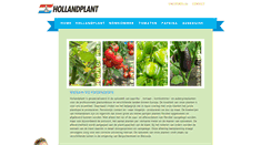 Desktop Screenshot of hollandplant.nl