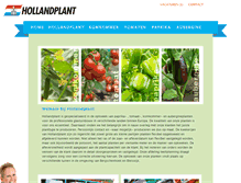 Tablet Screenshot of hollandplant.nl